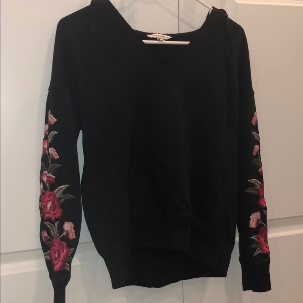 Embroidered Hoodie American Eagle